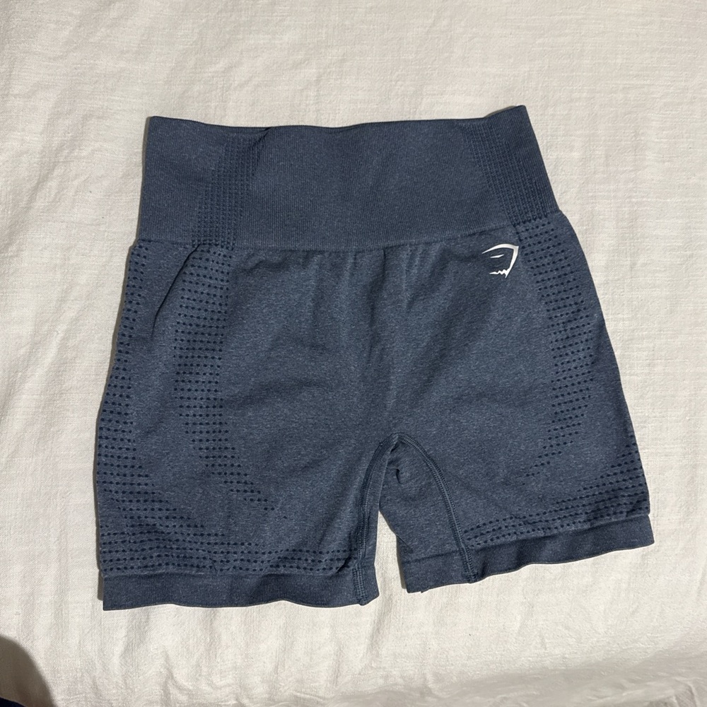 Gymshark Dark Blue Athletic Shorts